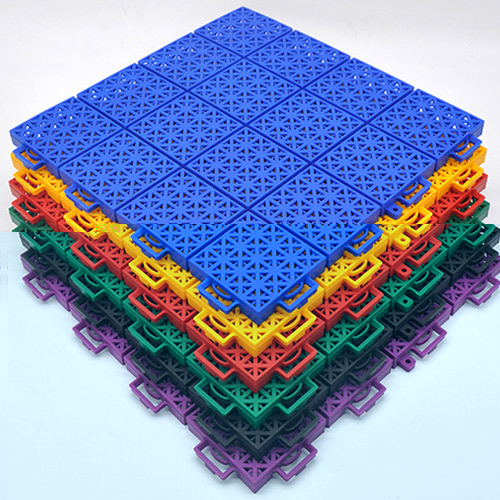 悬浮式拼装地板